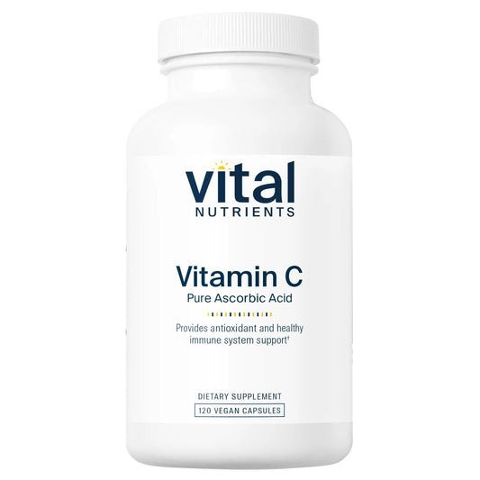 Vitamin C (100% pure ascorbic acid) 1000mg(Vital Nutrition) - HAPIVERI