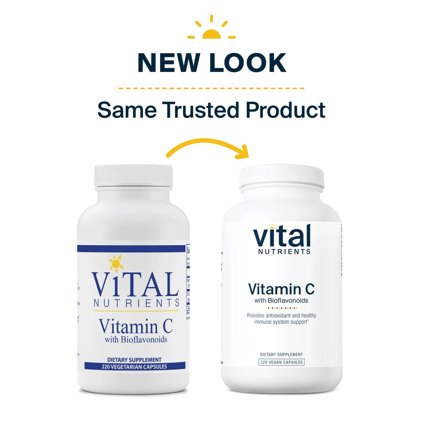 Vitamin C with Bioflavonoids (Vital Nutrition) - HAPIVERI