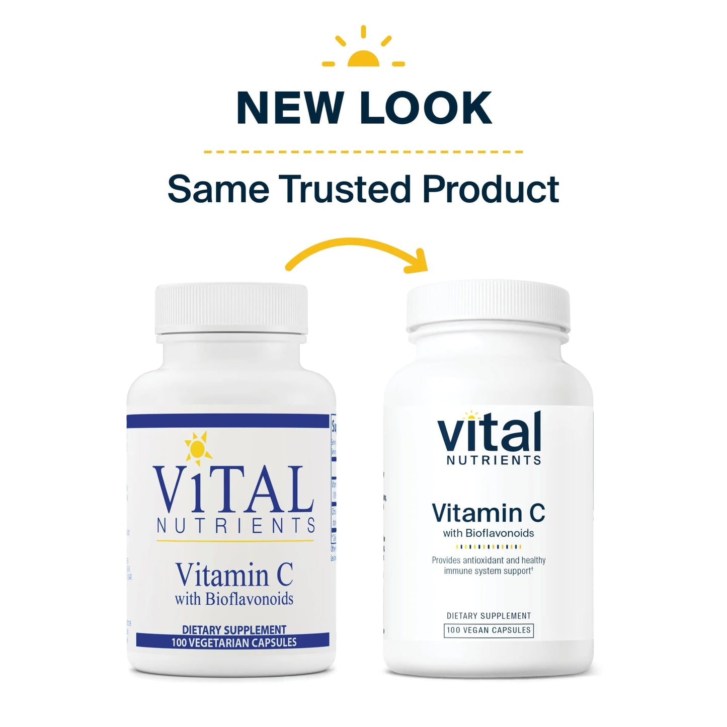 Vitamin C with Bioflavonoids (Vital Nutrition) - HAPIVERI