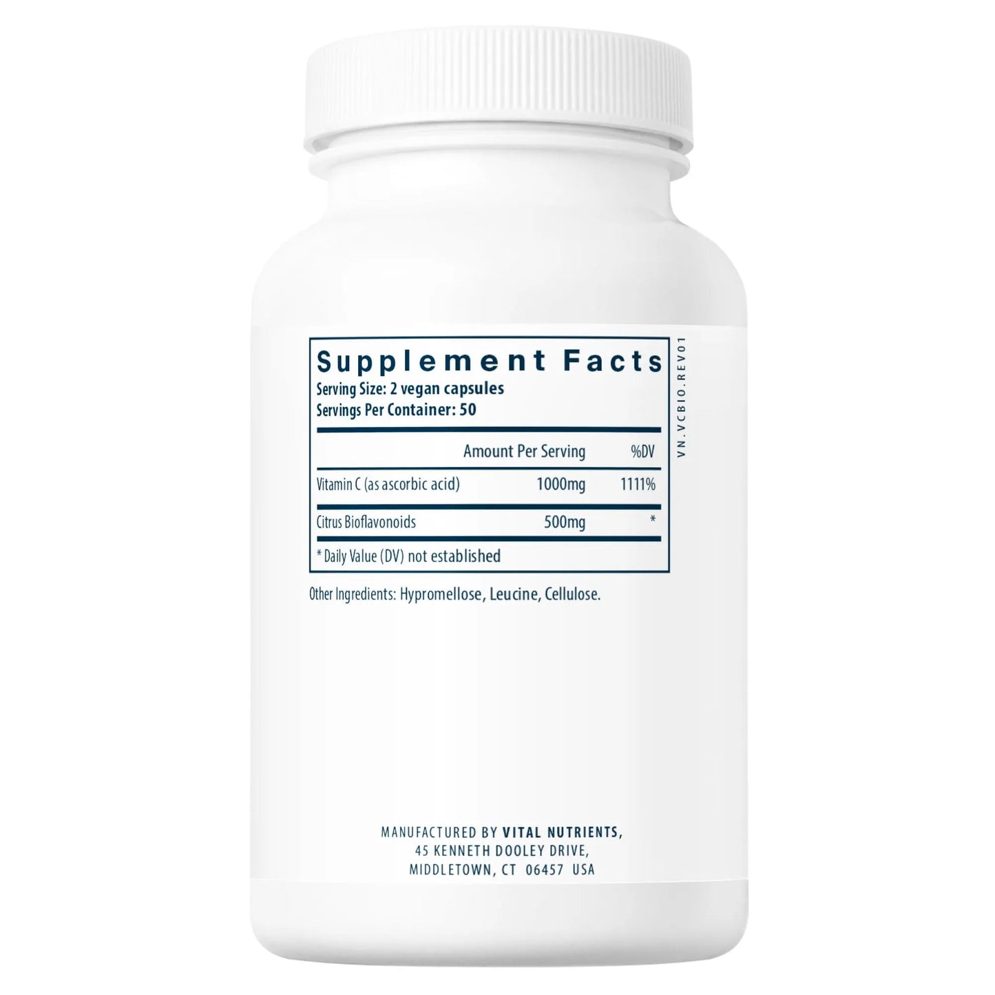 Vitamin C with Bioflavonoids (Vital Nutrition) - HAPIVERI