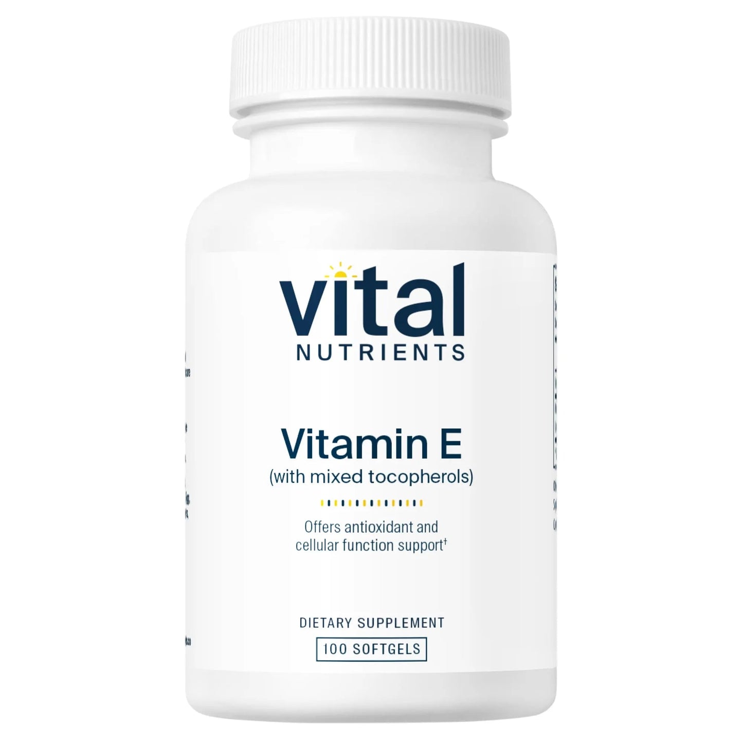 Vitamin E 400 (with mixed tocopherols)(Vital Nutrition) - HAPIVERI