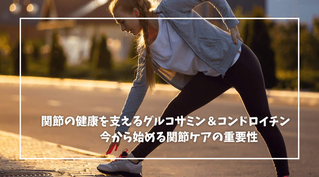 関節の健康を支えるグルコサミン＆コンドロイチン：今から始める関節ケアの重要性 - HAPIVERI