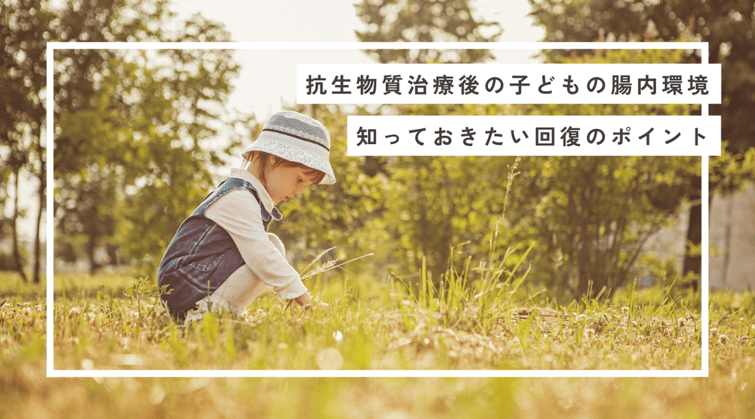 抗生物質治療後の子どもの腸内環境 - 知っておきたい回復のポイント - HAPIVERI