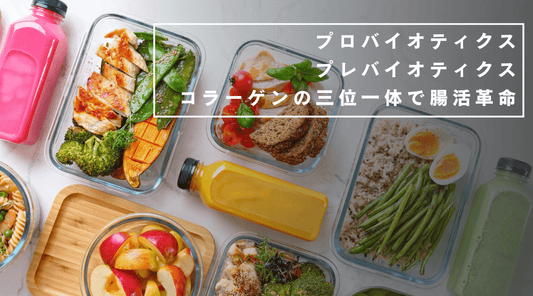 プロバイオティクス・プレバイオティクス・コラーゲンの三位一体で腸活革命 - HAPIVERI