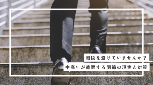 階段を避けていませんか？中高年が直面する関節の現実と対策 - HAPIVERI