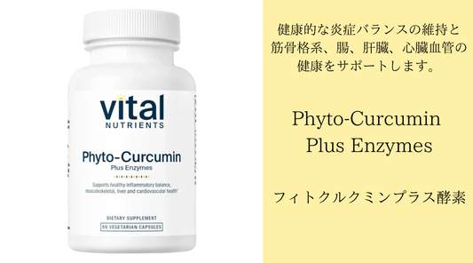 Phyto-Curcumin Plus Enzymes（フィトクルクミンプラス酵素）のサプリメントを紹介します - HAPIVERI