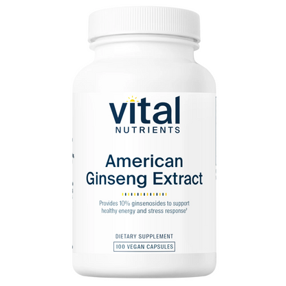 American Ginseng Extract 250mg(Vital Nutrition)