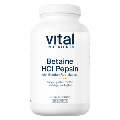 Betaine HCl Pepsin Gentian Root Extract(Vital Nutrition)