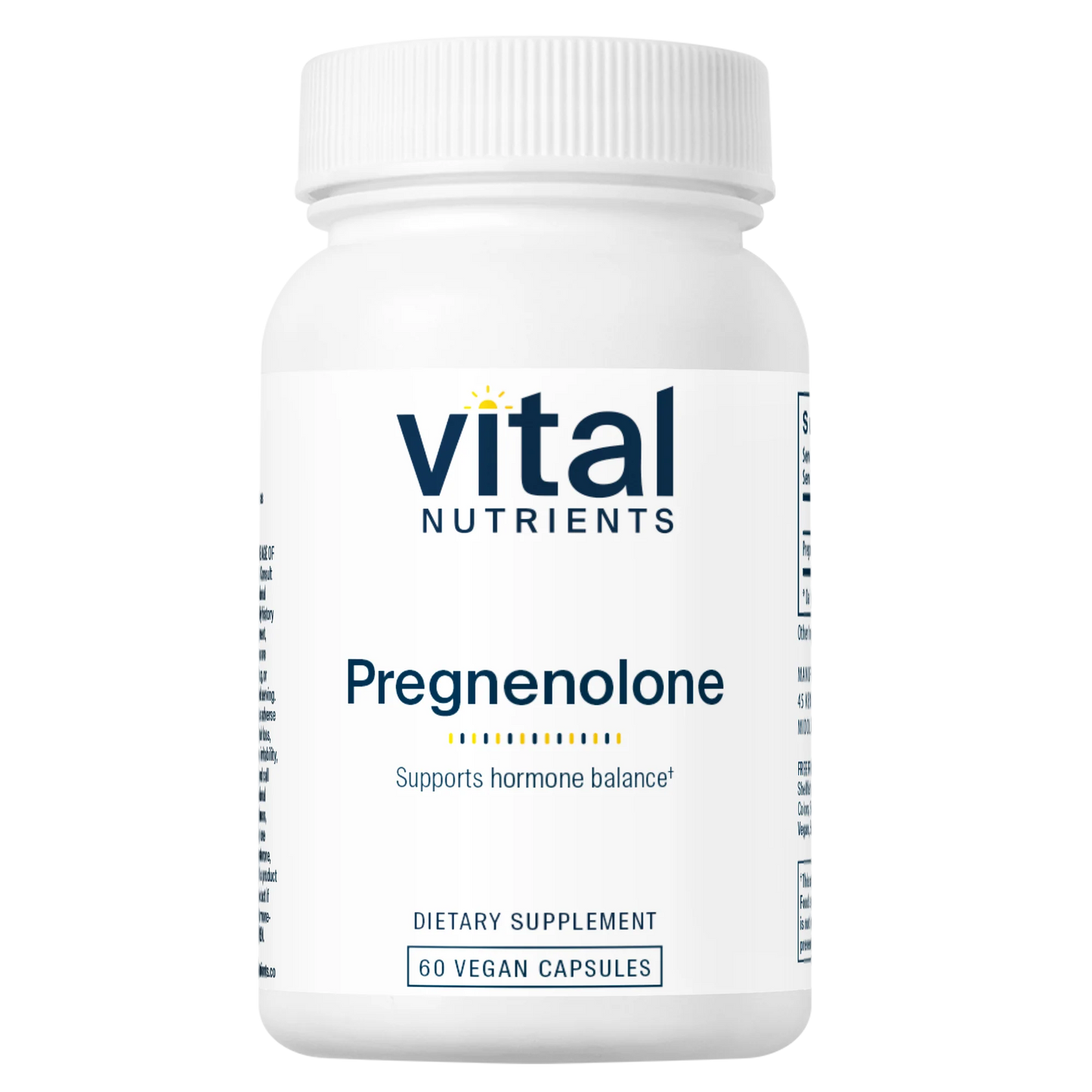 Pregnenolone 10mg(Vital Nutrition) - HAPIVERI
