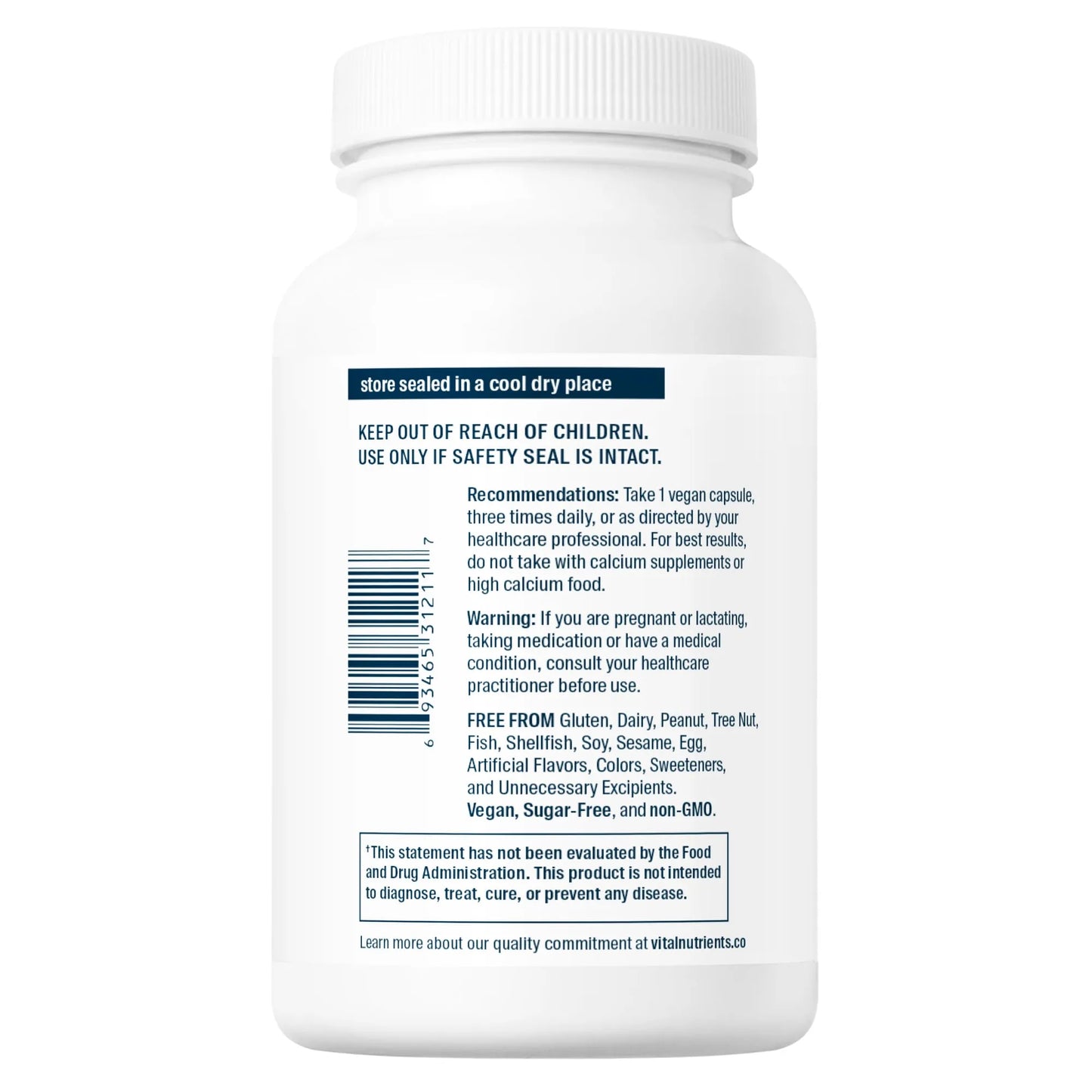 Strontium (citrate) 227mg(Vital Nutrition) - HAPIVERI