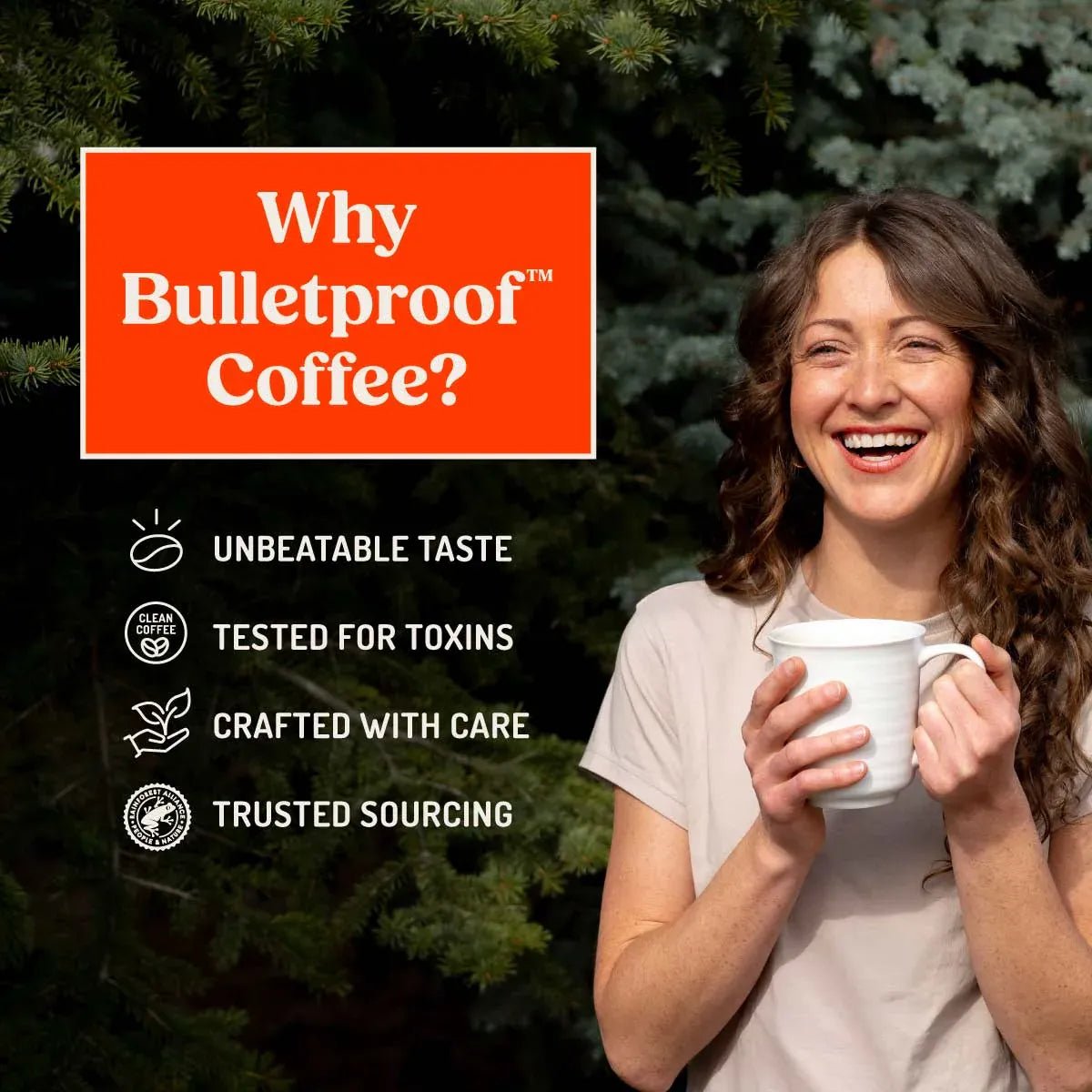Bulletproof ブレックファストブレンド ライトロースト 340g WHOLE BEAN COFFEE BREAKFAST BLEND, LIGHT ROAST - HAPIVERI