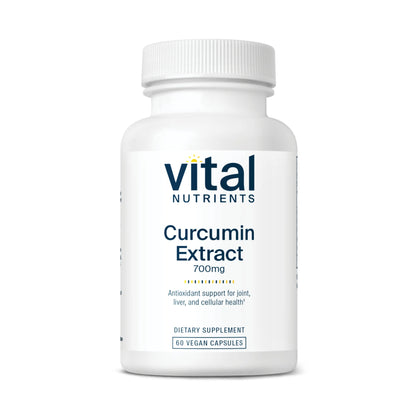 Curcumin Extract 700mg (with Bioperine®) (Vital Nutrition) - HAPIVERI