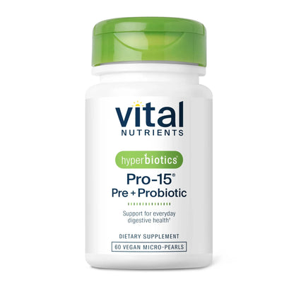 Hyperbiotics Pro - 15® Pre + Probiotic - HAPIVERI