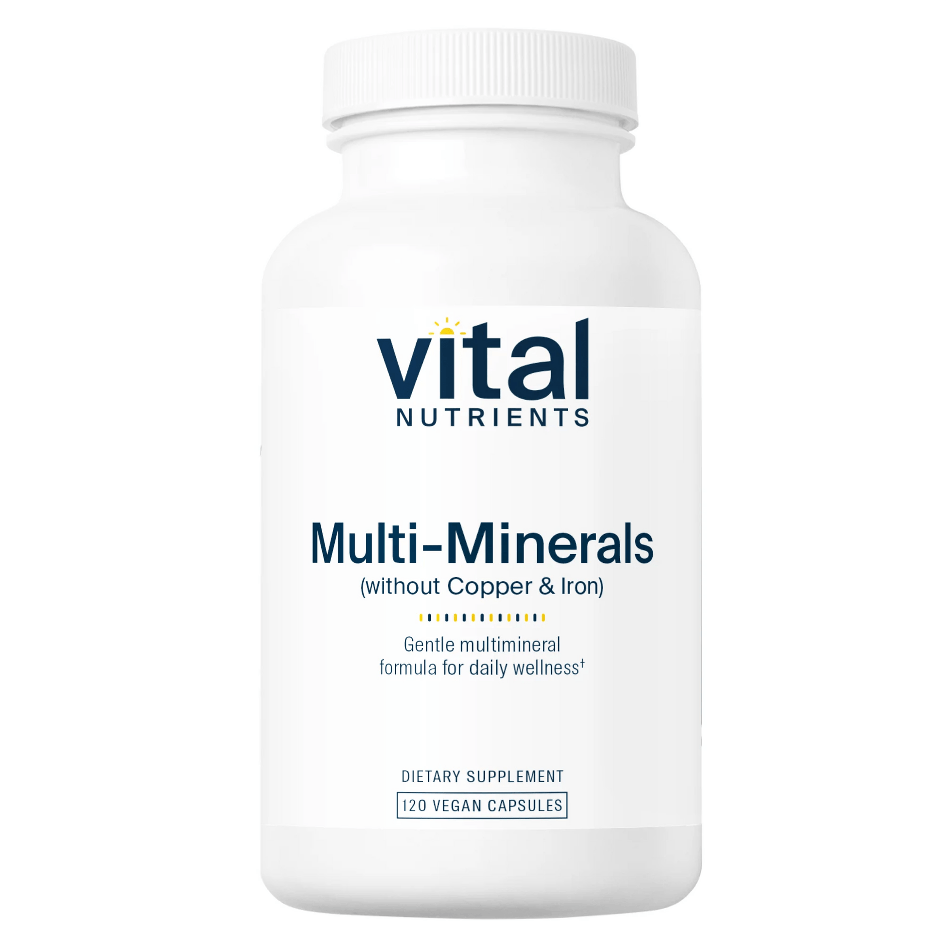 Multi - Minerals Citrate/Malate Formula (No Copper or Iron)(Vital Nutrition) - HAPIVERI