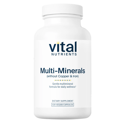 Multi - Minerals Citrate/Malate Formula (No Copper or Iron)(Vital Nutrition) - HAPIVERI