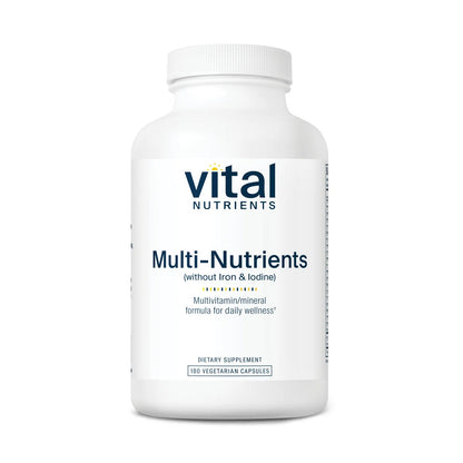 Multi - Nutrients (No Iron or Iodine)(Vital Nutrition) - HAPIVERI