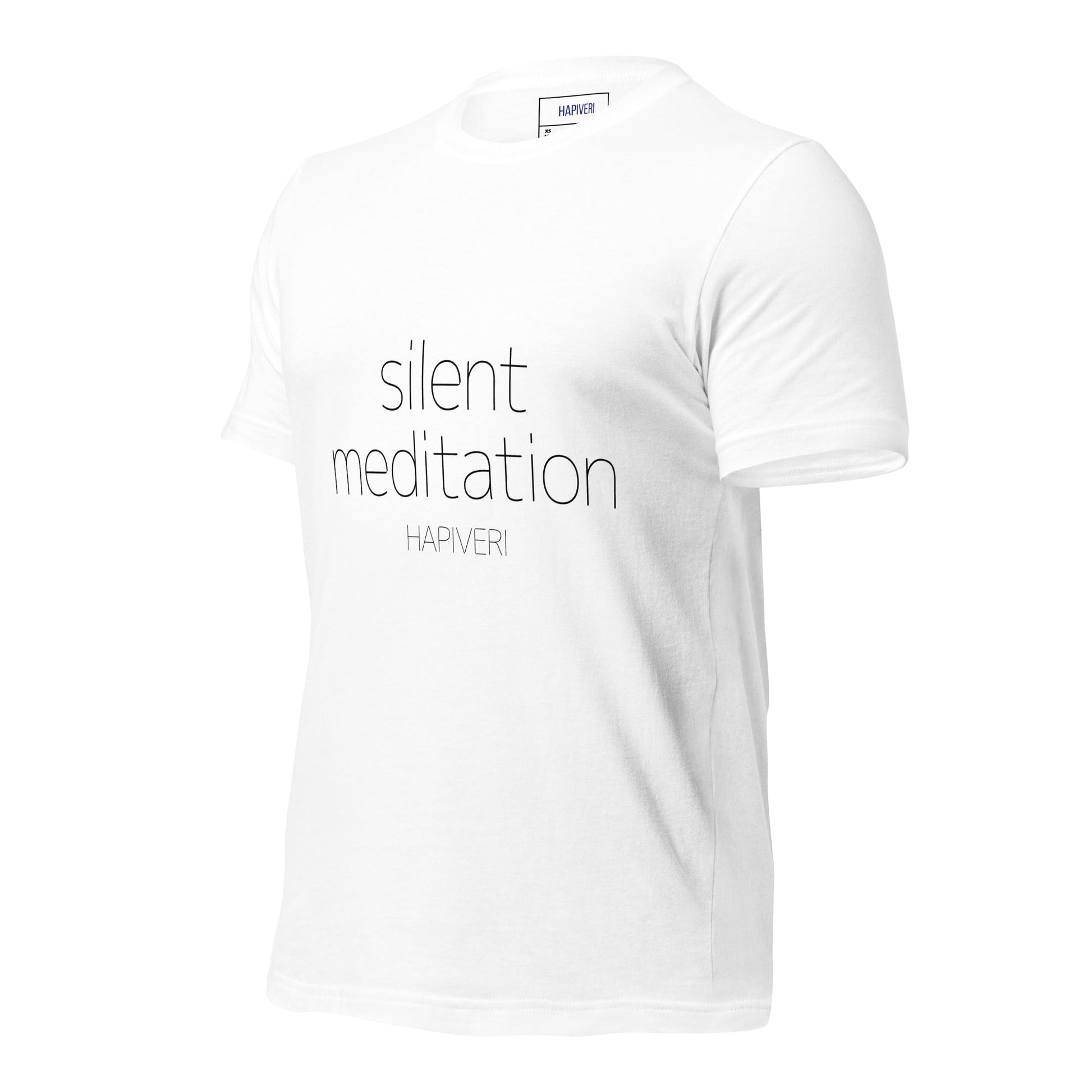 Silent Meditation ユニセックスTシャツ - HAPIVERI