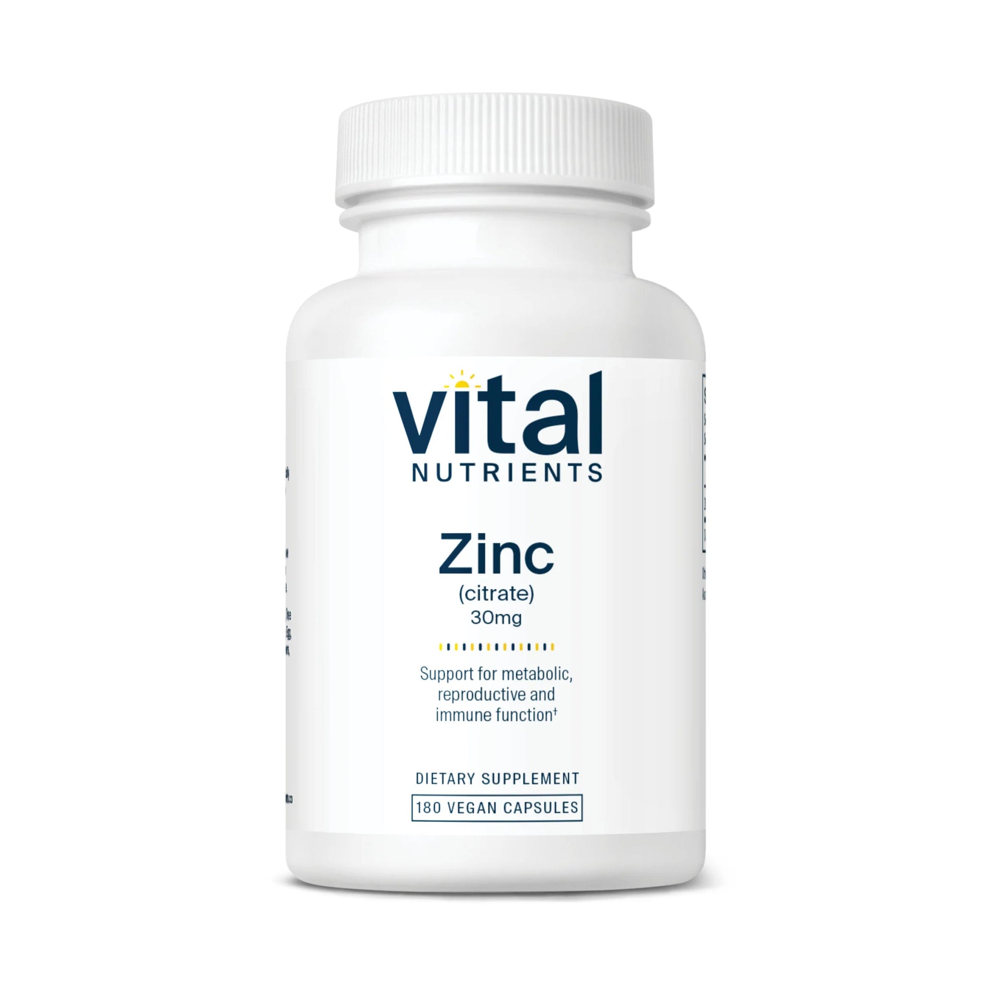 Zinc (citrate) 30mg(Vital Nutrition) - HAPIVERI