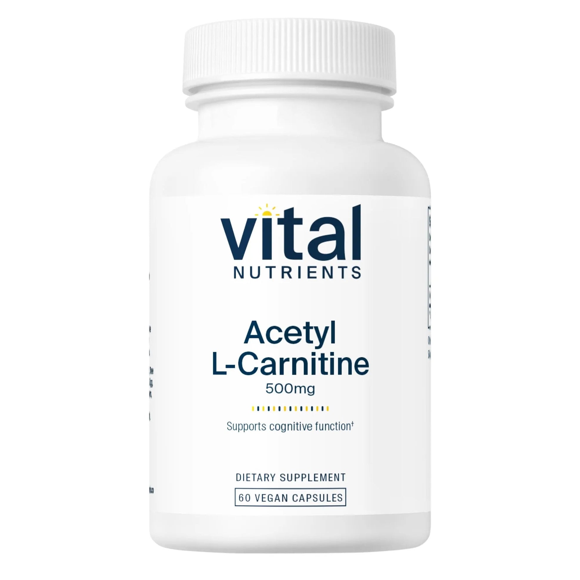 Acetyl L-Carnitine 500mg(Vital Nutrition) - HAPIVERI