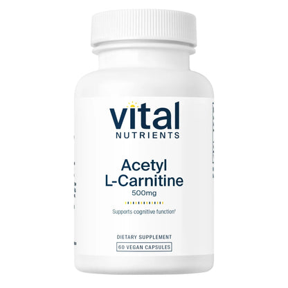 Acetyl L-Carnitine 500mg(Vital Nutrition) - HAPIVERI