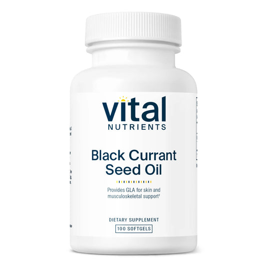 Black Currant Seed Oil 500mg-GLA 70mg(Vital Nutrition) - HAPIVERI