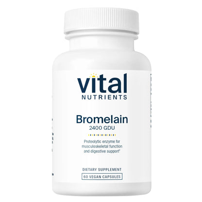 Bromelain High Potency 2400GDU 375mg(Vital Nutrition) - HAPIVERI