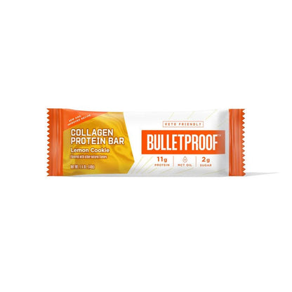 Bulletproof コラーゲンプロテインバー レモンクッキー 12パック - HAPIVERI