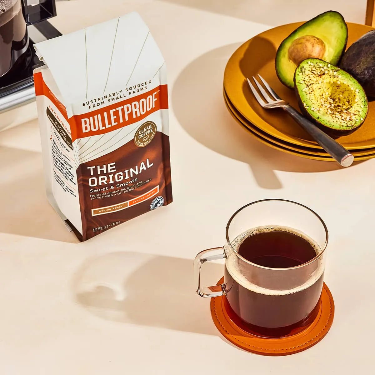 Liquid Death BulletproofOriginal Medium-Roast Single-Serve Coffee