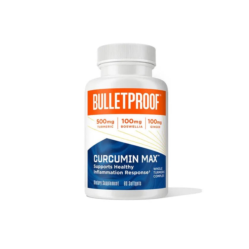 Bulletproof 60 COUNT CURCUMIN MAX SUPPORTS HEALTHY INFLAMMATION RESPONSE† - HAPIVERI