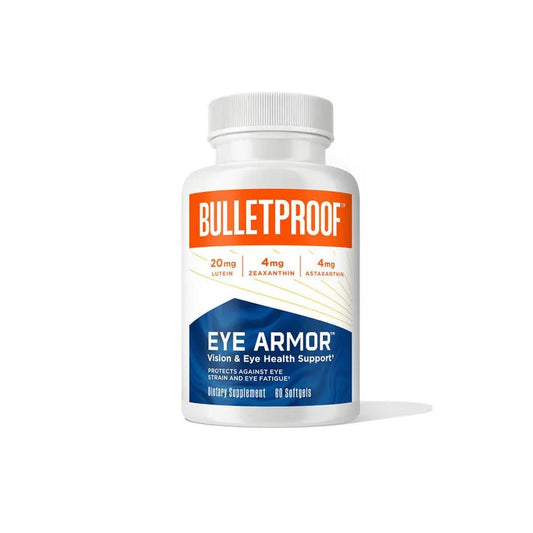 Bulletproof 60 COUNT EYE ARMOR VISION & EYE HEALTH SUPPORT† - HAPIVERI