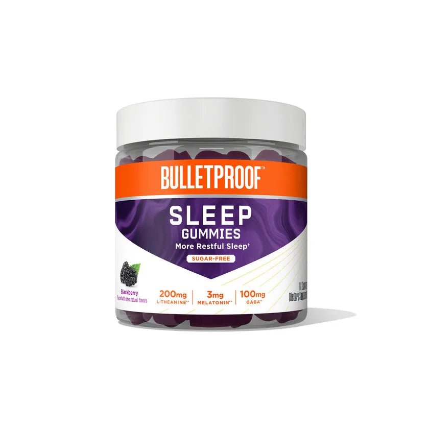 Bulletproof 60 COUNT SLEEP GUMMIES SUPPORTS MORE RESTFUL SLEEP† - HAPIVERI