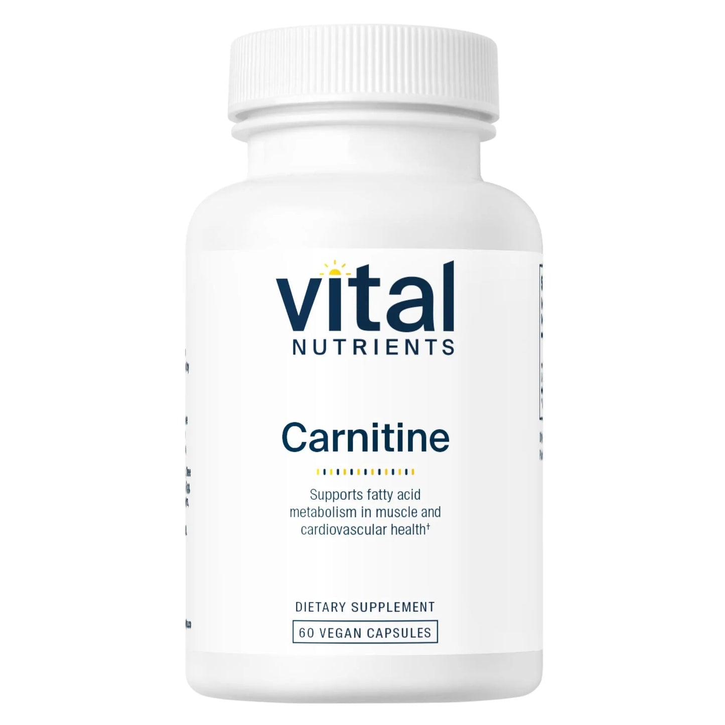 Carnitine 500mg(Vital Nutrition) - HAPIVERI