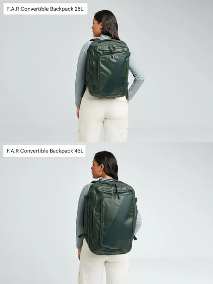 F.A.R Convertible Backpack 25L - HAPIVERI