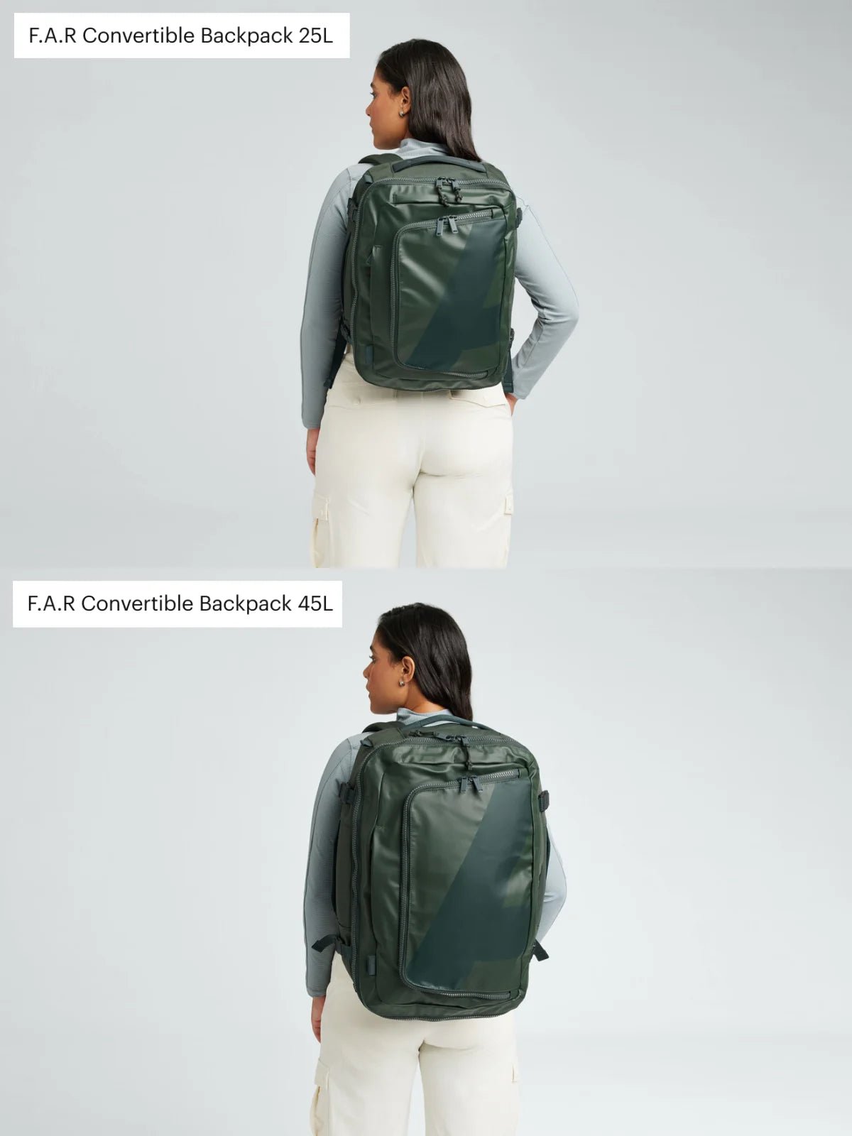 F.A.R Convertible Backpack 45L - HAPIVERI