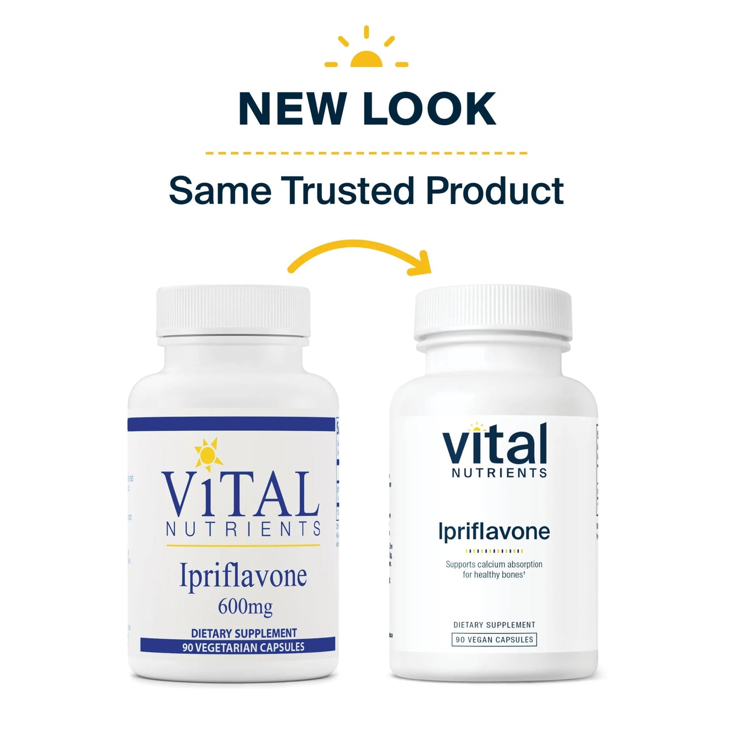 Ipriflavone 600mg (Vital Nutrition) - HAPIVERI