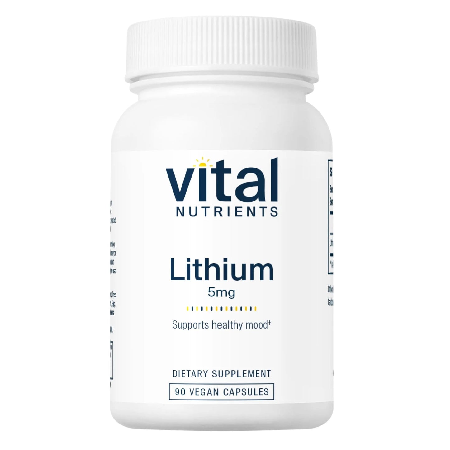 Lithium (orotate) 5mg(Vital Nutrition) - HAPIVERI
