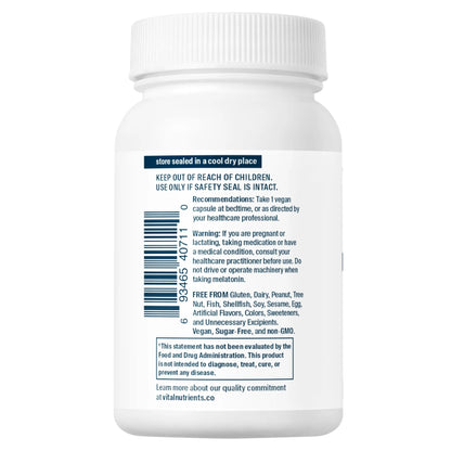 Melatonin 10mg(Vital Nutrition) - HAPIVERI