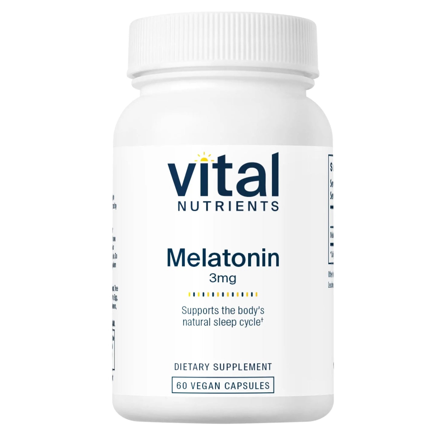 Melatonin 3mg(Vital Nutrition) - HAPIVERI