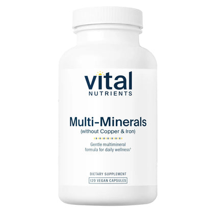 Multi-Minerals Citrate/Malate Formula (No Copper or Iron)(Vital Nutrition) - HAPIVERI