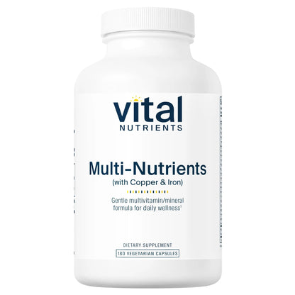 Multi-Nutrients 4 Citrate/Malate Formula (With Copper & Iron)(Vital Nutrition) - HAPIVERI