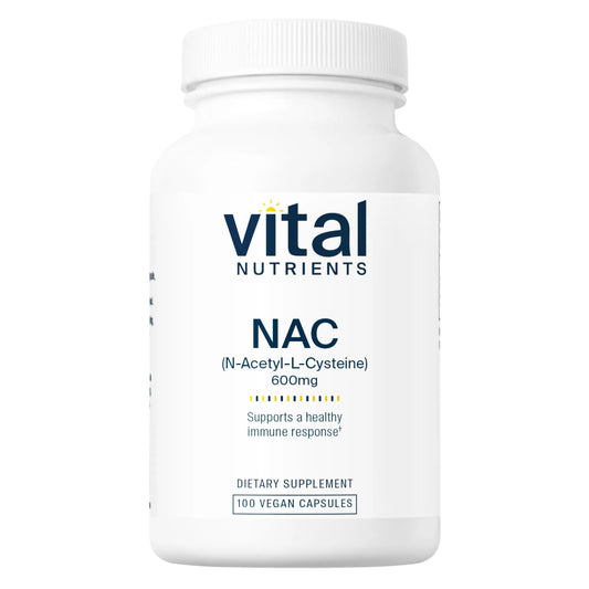 NAC (N-Acetyl Cysteine) 600mg(Vital Nutrition) - HAPIVERI