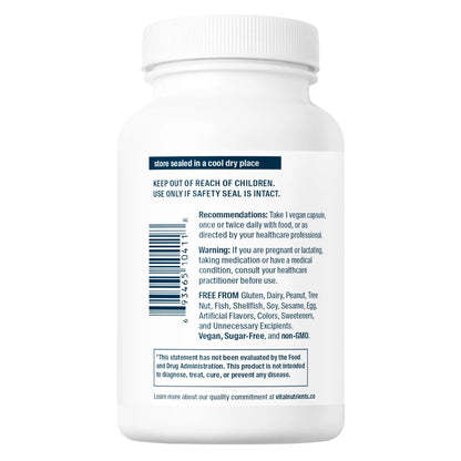 NAC (N-Acetyl Cysteine) 600mg(Vital Nutrition) - HAPIVERI