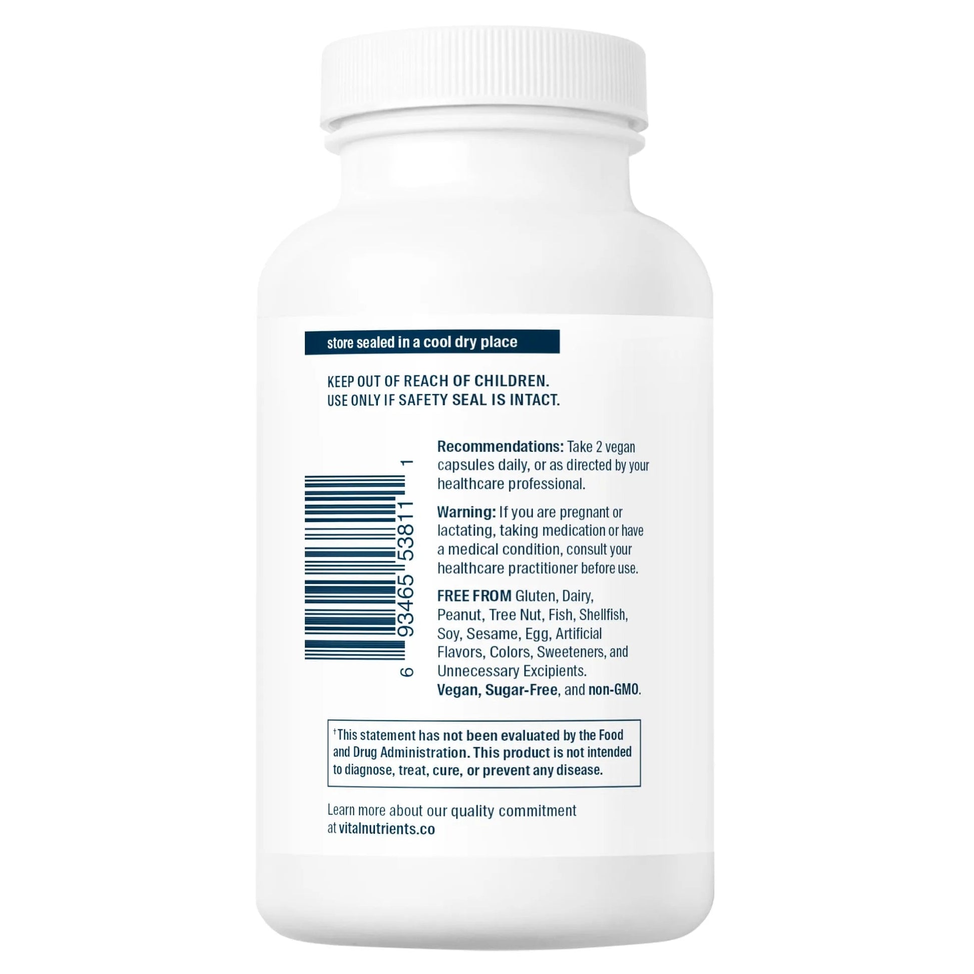 Niacinamide 1500mg(Vital Nutrition) - HAPIVERI