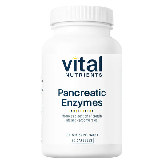 Pancreatic Enzymes 1000mg (full strength)(Vital Nutrition) - HAPIVERI
