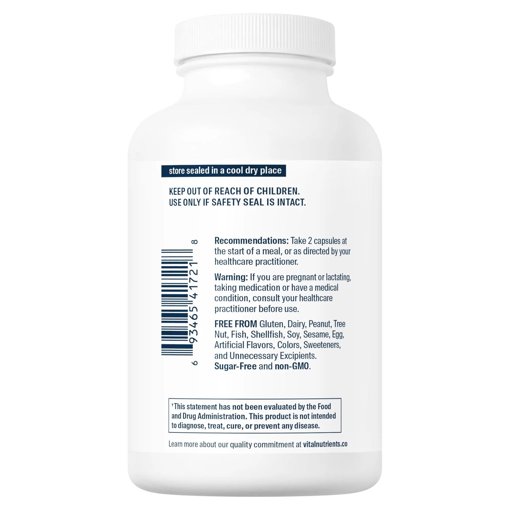 Pancreatic Enzymes 1000mg (full strength)(Vital Nutrition) - HAPIVERI