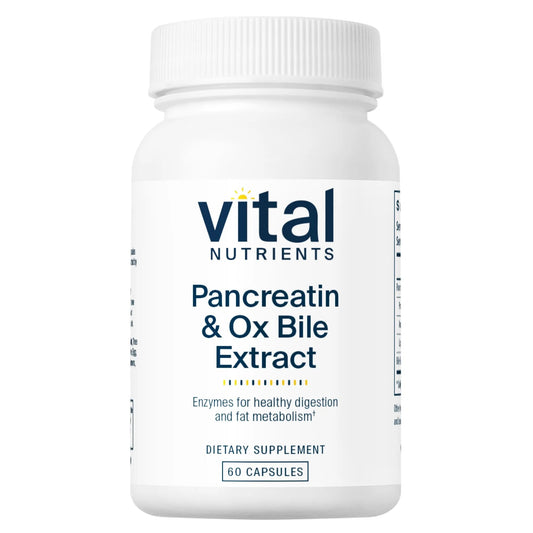 Pancreatin & Ox Bile Extract (Vital Nutrition) - HAPIVERI