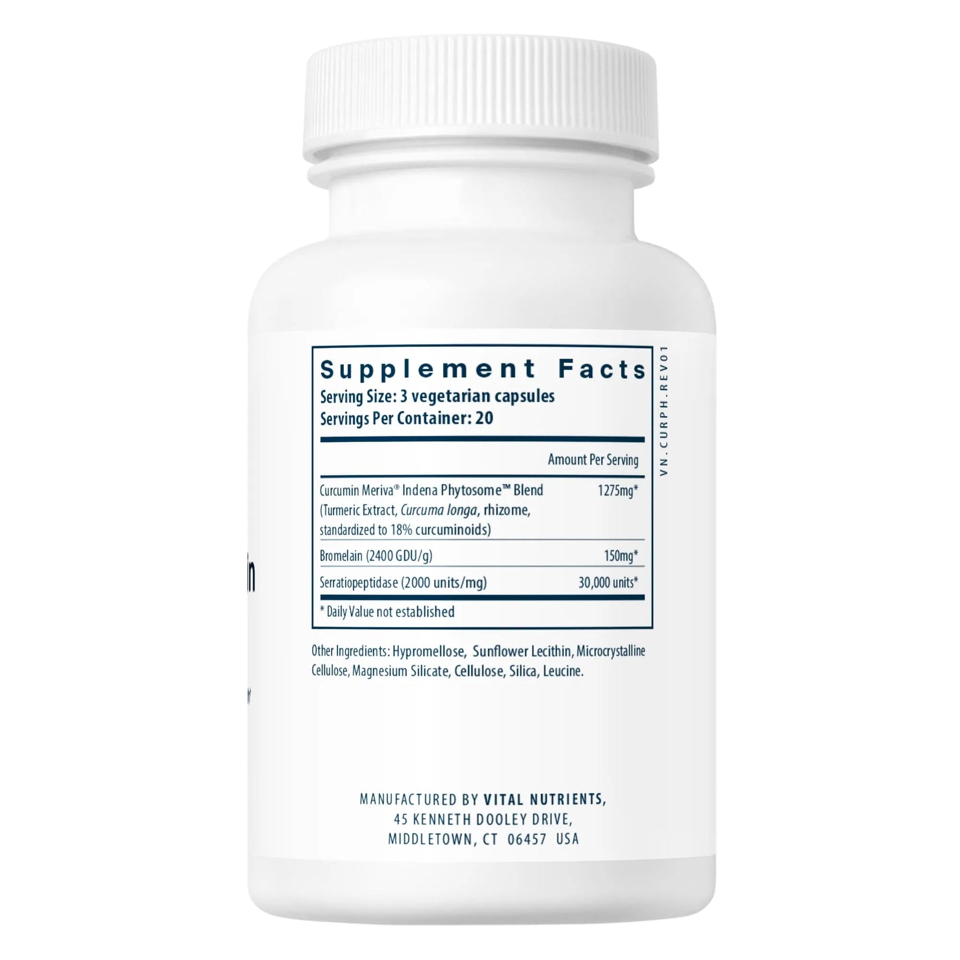 Phyto-Curcumin Plus Enzymes(Vital Nutrition) - HAPIVERI