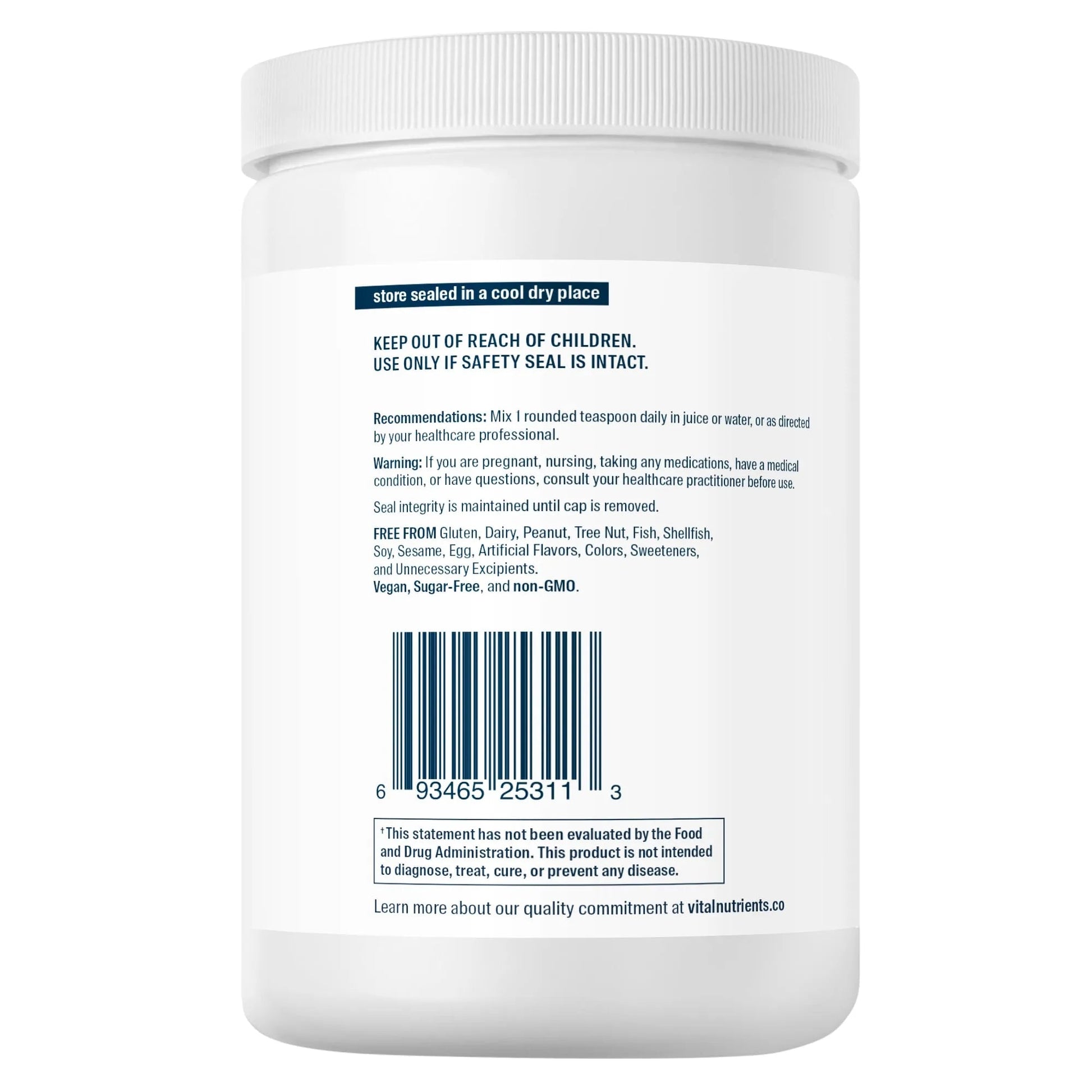 Slippery Elm Bark Powder(Vital Nutrition) - HAPIVERI