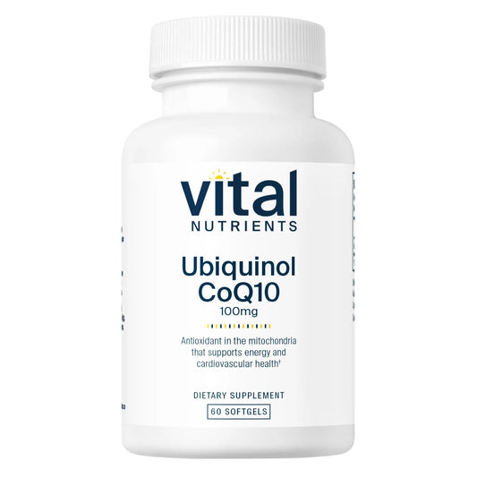 Ubiquinol CoQ10 100mg (Vital Nutrition) - HAPIVERI