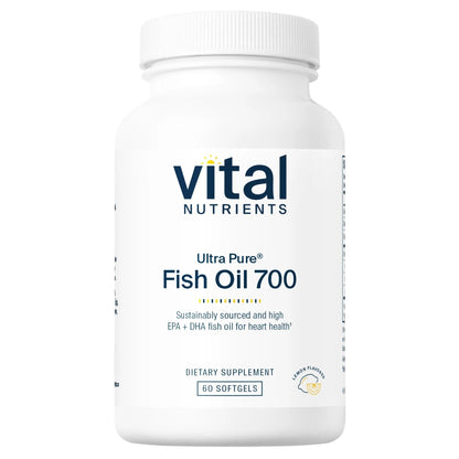 Ultra Pure® Fish Oil 700 Pharmaceutical Grade(Vital Nutrition) - HAPIVERI